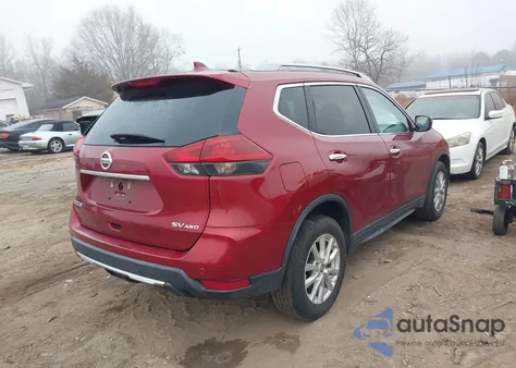 2019 Nissan Rogue Sv из США, поврежденный, VIN 5N1AT2MV4KC720749